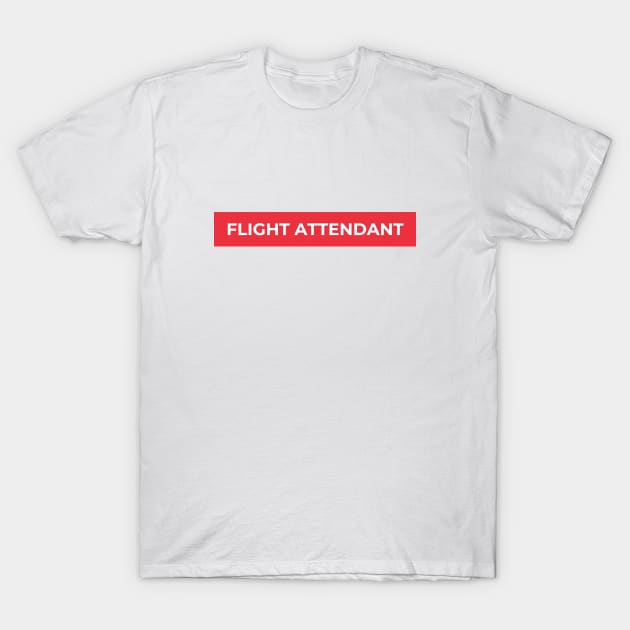 Flight Attendant T-Shirt by Jetmike